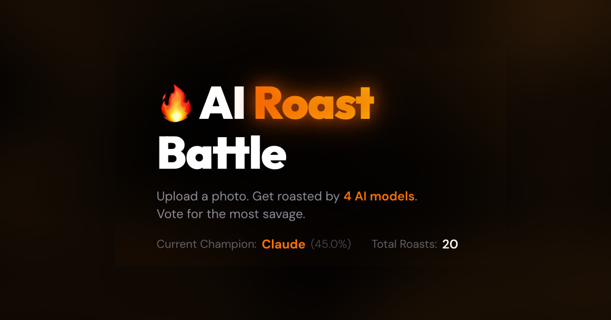 Roastmy.photo preview